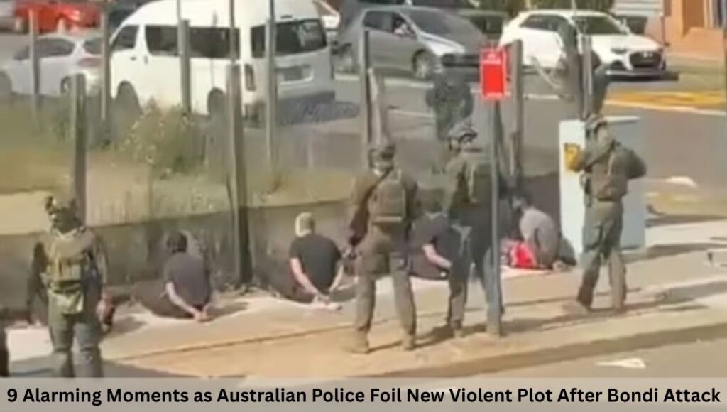 9 Alarming Moments as Australian Police Foil New Violent Plot After Bondi Attack