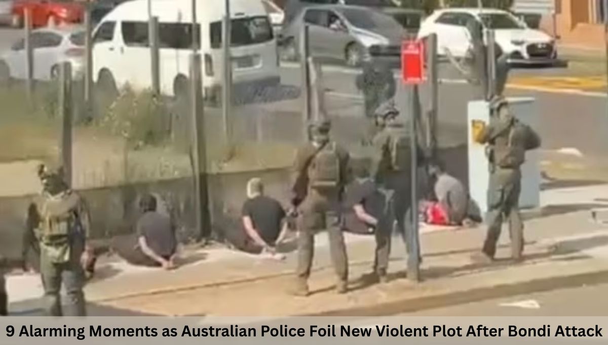 9 Alarming Moments as Australian Police Foil New Violent Plot After Bondi Attack