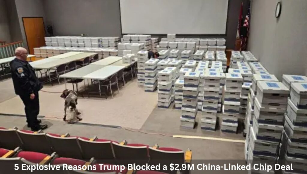 5 Explosive Reasons Trump Blocked a $2.9M China-Linked Chip Deal