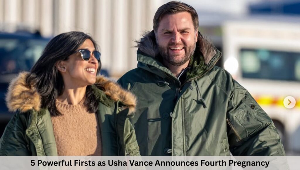 5 Powerful Firsts as Usha Vance Announces Fourth Pregnancy