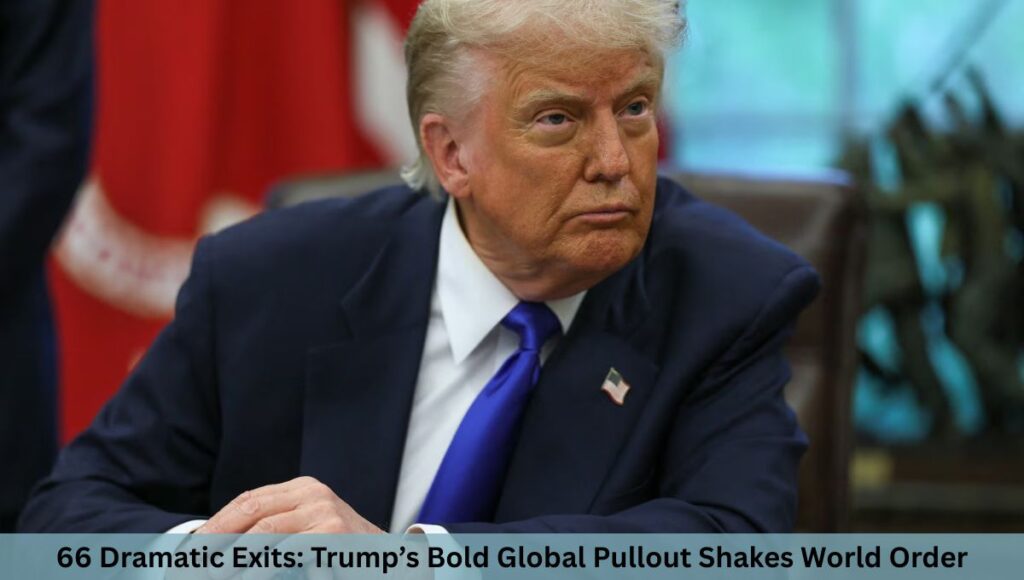 66 Dramatic Exits: Trump’s Bold Global Pullout Shakes World Order