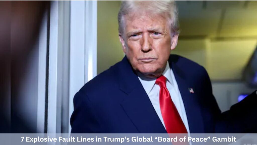 7 Explosive Fault Lines in Trump’s Global “Board of Peace” Gambit