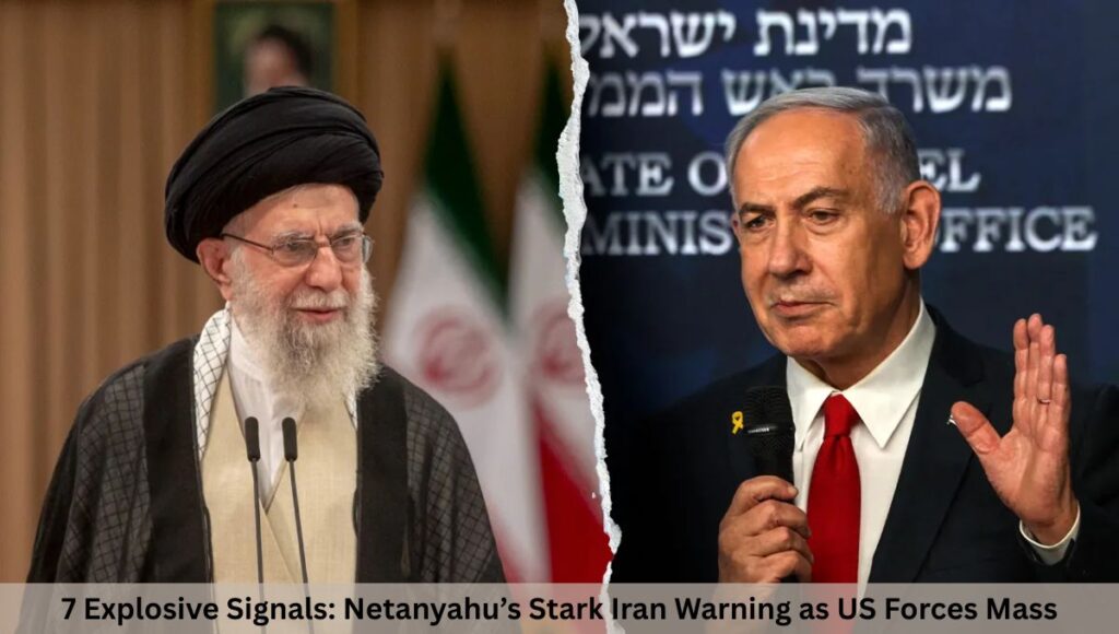 7 Explosive Signals: Netanyahu’s Stark Iran Warning as US Forces Mass