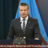 7 Explosive Signals as Hegseth Warns Iran and Trump Readies Military Options
