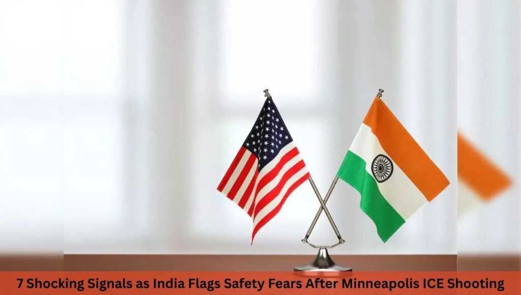 7 Shocking Signals as India Flags Safety Fears After Minneapolis ICE Shooting