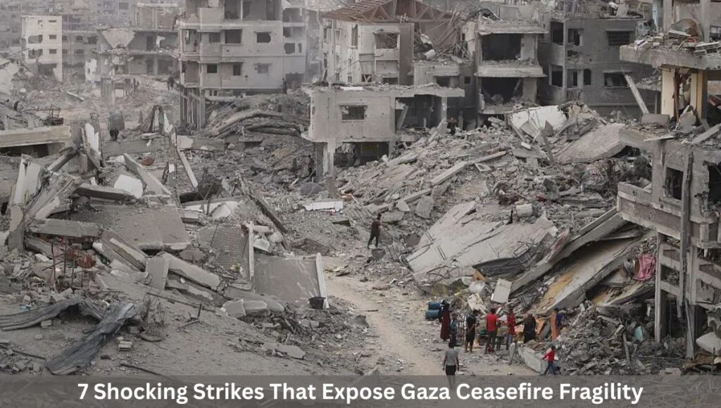 7 Shocking Strikes That Expose Gaza Ceasefire Fragility