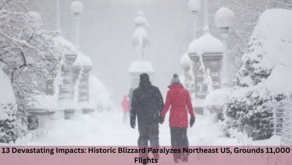 13 Devastating Impacts: Historic Blizzard Paralyzes Northeast US, Grounds 11,000 Flights