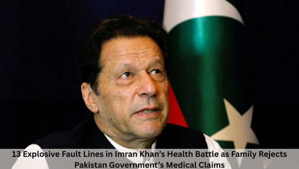 13 Explosive Fault Lines in Imran Khan’s Health Battle as Family Rejects Pakistan Government’s Medical Claims