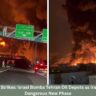 10 Explosive Strikes: Israel Bombs Tehran Oil Depots as Iran War Enters Dangerous New Phase