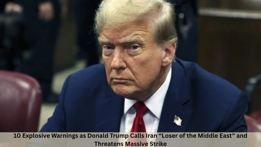 10 Explosive Warnings as Donald Trump Calls Iran “Loser of the Middle East” and Threatens Massive Strike