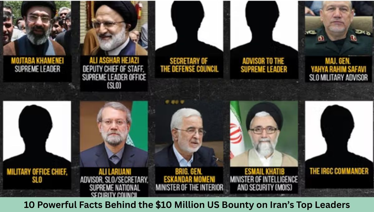 10 Powerful Facts Behind the $10 Million US Bounty on Iran’s Top Leaders