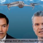 7 Alarming Drone Sightings Over US Military Base Amid Iran War Tensions