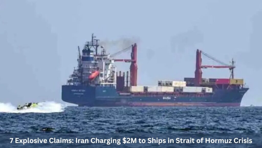 7 Explosive Claims: Iran Charging $2M to Ships in Strait of Hormuz Crisis