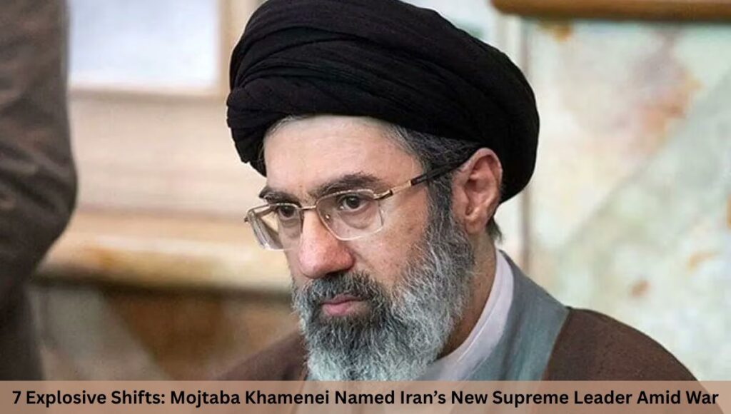 7 Explosive Shifts: Mojtaba Khamenei Named Iran’s New Supreme Leader Amid War
