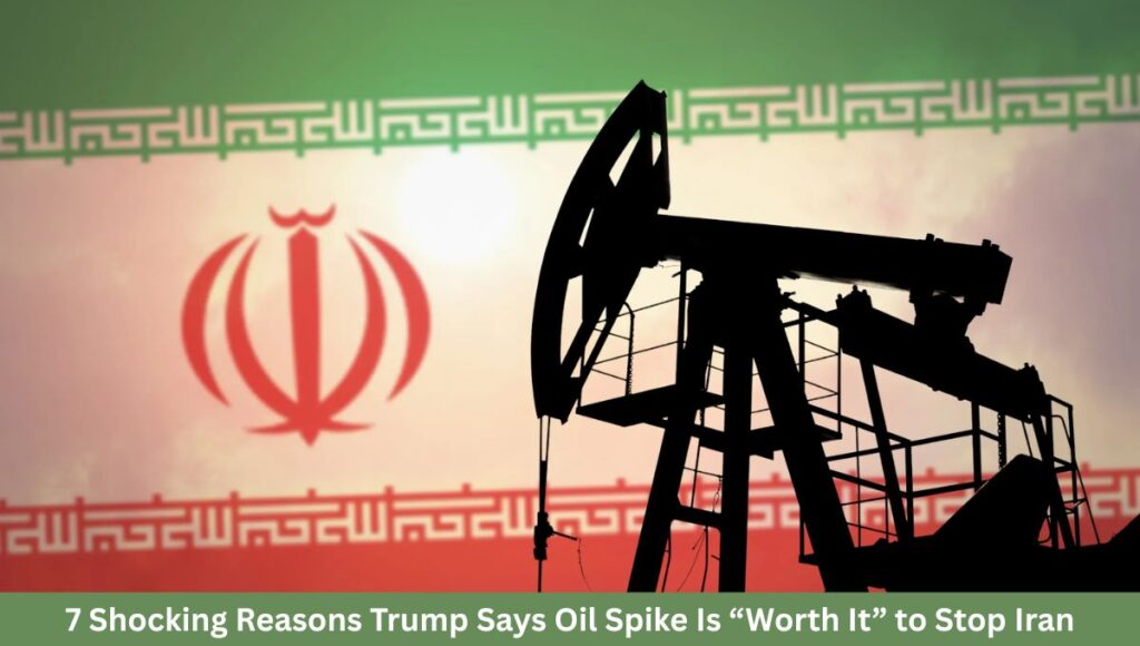 7 Shocking Reasons Trump Says Oil Spike Is “Worth It” to Stop Iran