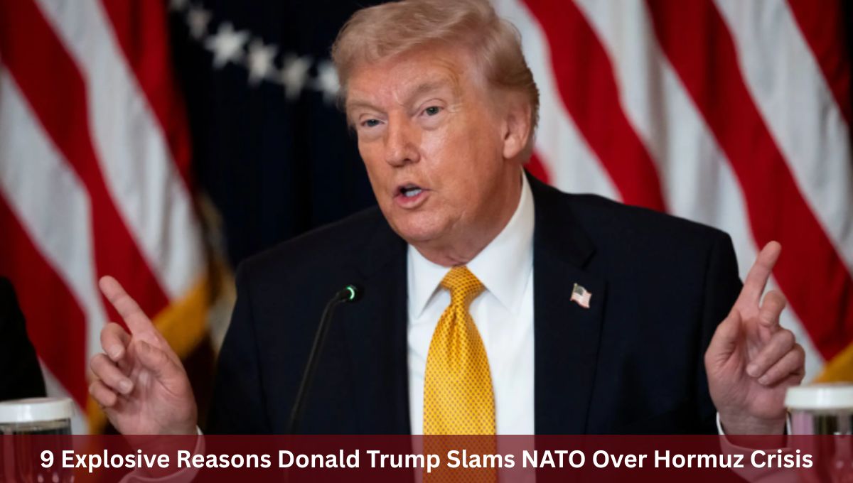 9 Explosive Reasons Donald Trump Slams NATO Over Hormuz Crisis