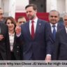 10 Critical Reasons Why Iran Chose JD Vance for High-Stakes Peace Talks