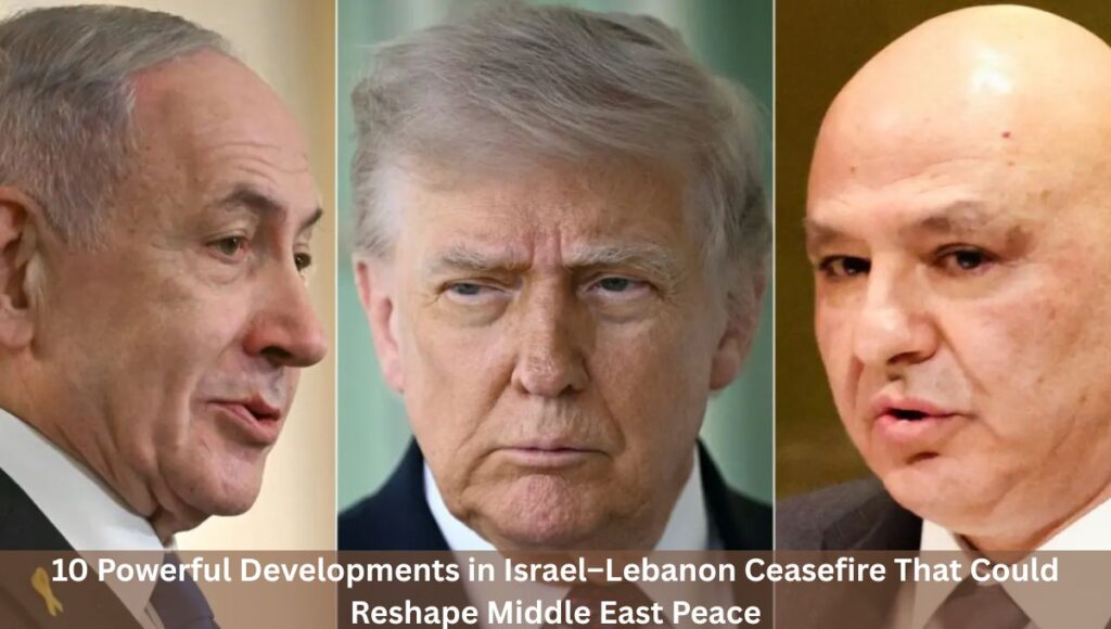 10 Powerful Developments in Israel–Lebanon Ceasefire That Could Reshape Middle East Peace