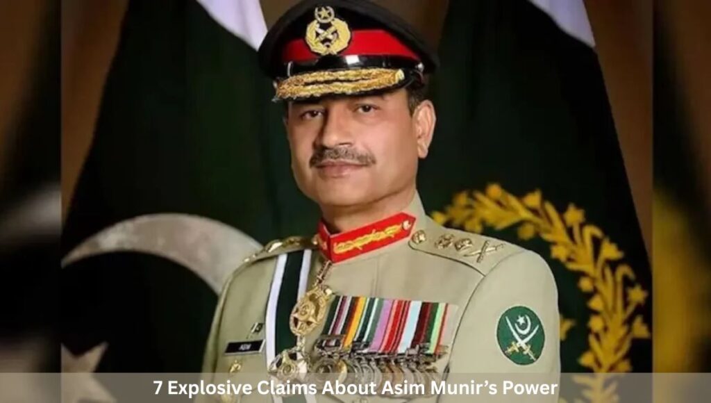 7 Explosive Claims About Asim Munir’s Power