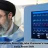 7 Shocking Revelations About Mojtaba Khamenei’s Health Crisis and Iran’s Power Shift