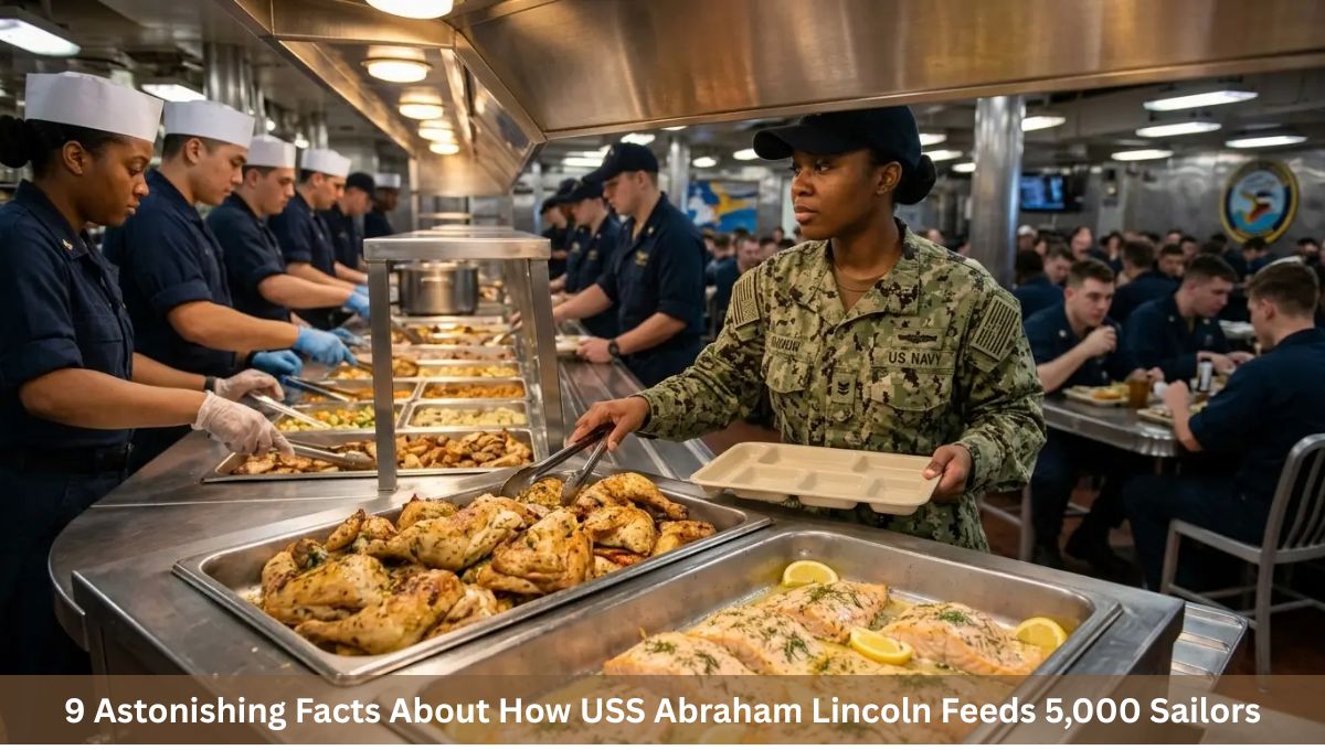9 Astonishing Facts About How USS Abraham Lincoln Feeds 5,000 Sailors