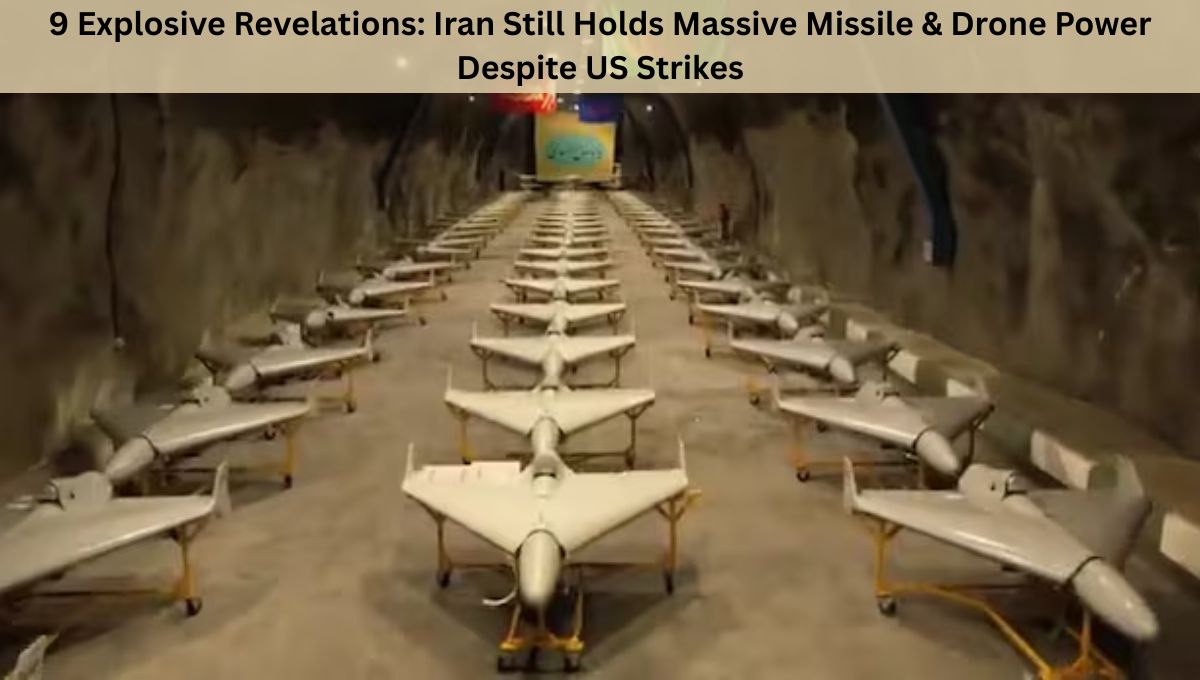 9 Explosive Revelations: Iran Still Holds Massive Missile & Drone Power Despite US Strikes