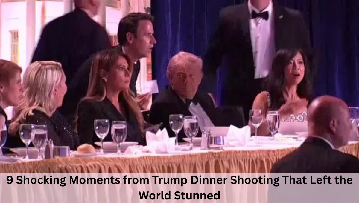 9 Shocking Moments from Trump Dinner Shooting That Left the World Stunned