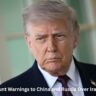 Trump's 3 Blunt Warnings to China and Russia Over Iran Arms Sales