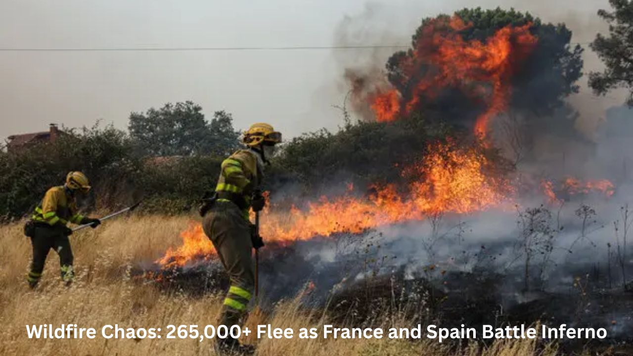 Wildfire Chaos: 265,000+ Flee as France and Spain Battle Inferno