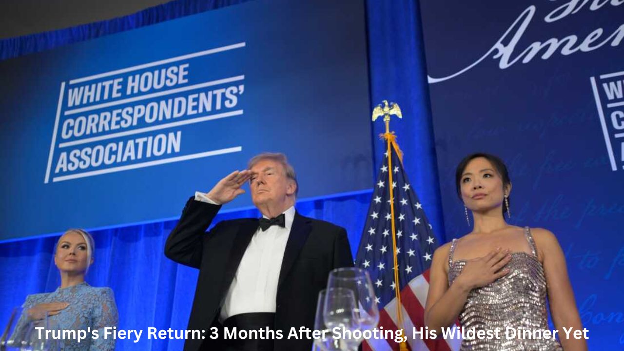 Trump's Fiery Return: 3 Months After Shooting, His Wildest Dinner Yet