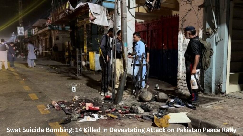 Swat Suicide Bombing: 14 Killed in Devastating Attack on Pakistan Peace Rally